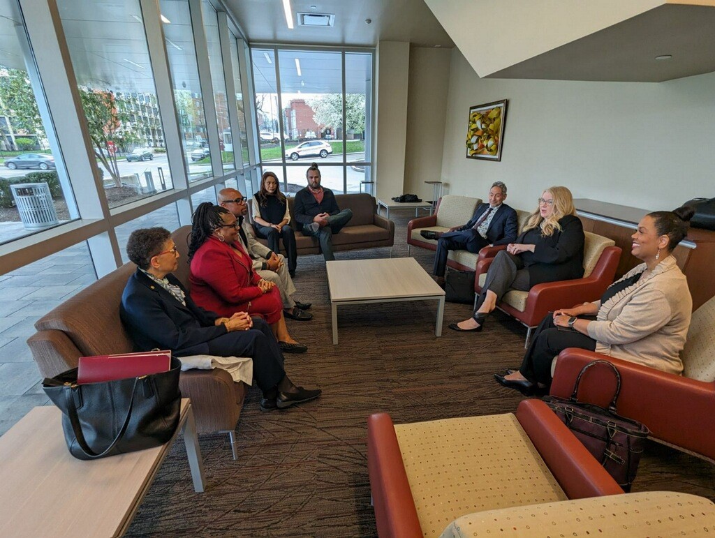 Administrator Johnson just met with @MeharryMedical faculty & students. She will soon be delivering remarks and celebrating students at the #MatchDay2024 ceremony in Nashville, Tennessee.
