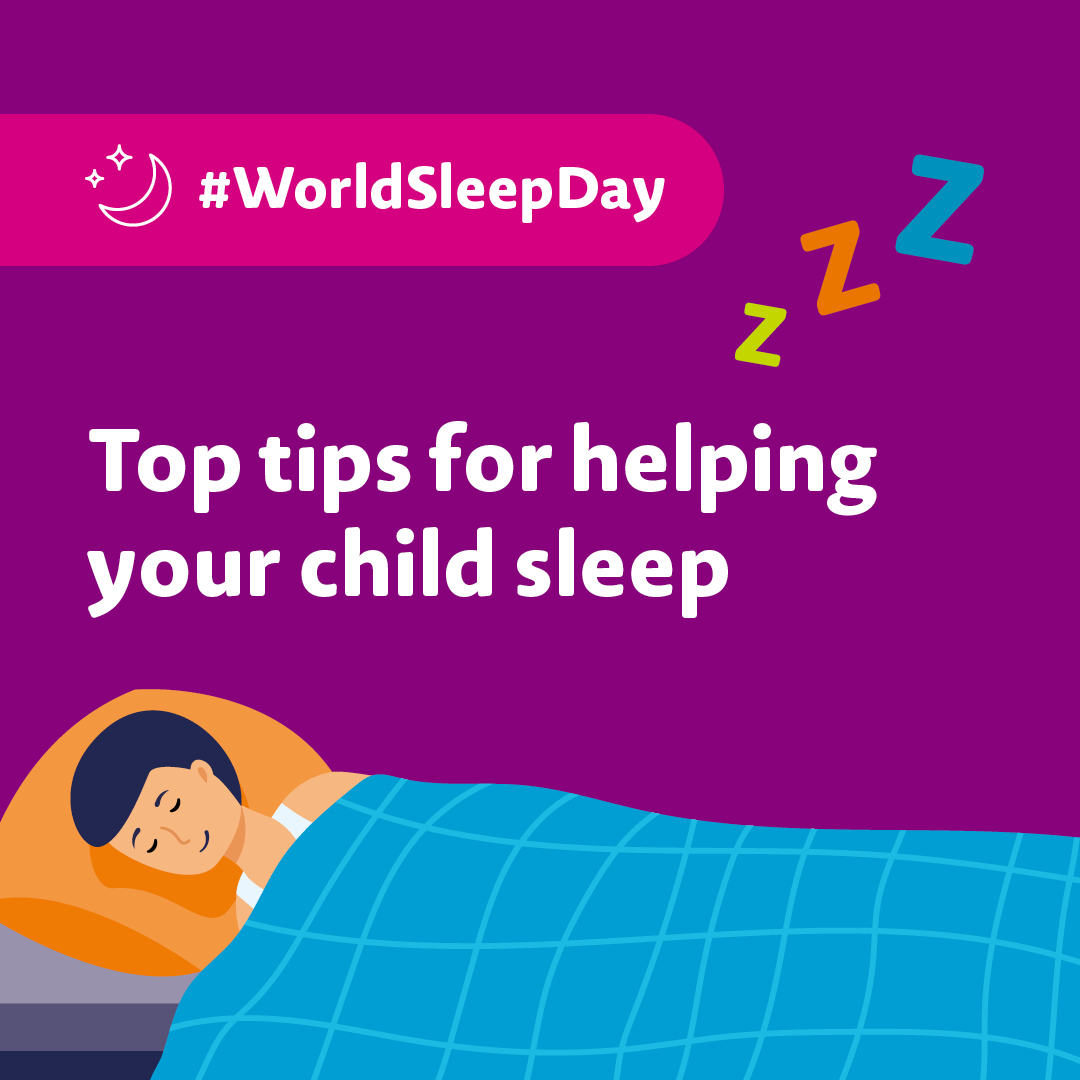 Today is #WorldSleepDay 😴 Sleeping problems can be common in deaf children of all ages. But not knowing how you can help your child can be frustrating. Here are our top tips to help make bedtime a breeze: ndcs.org.uk/information-an…