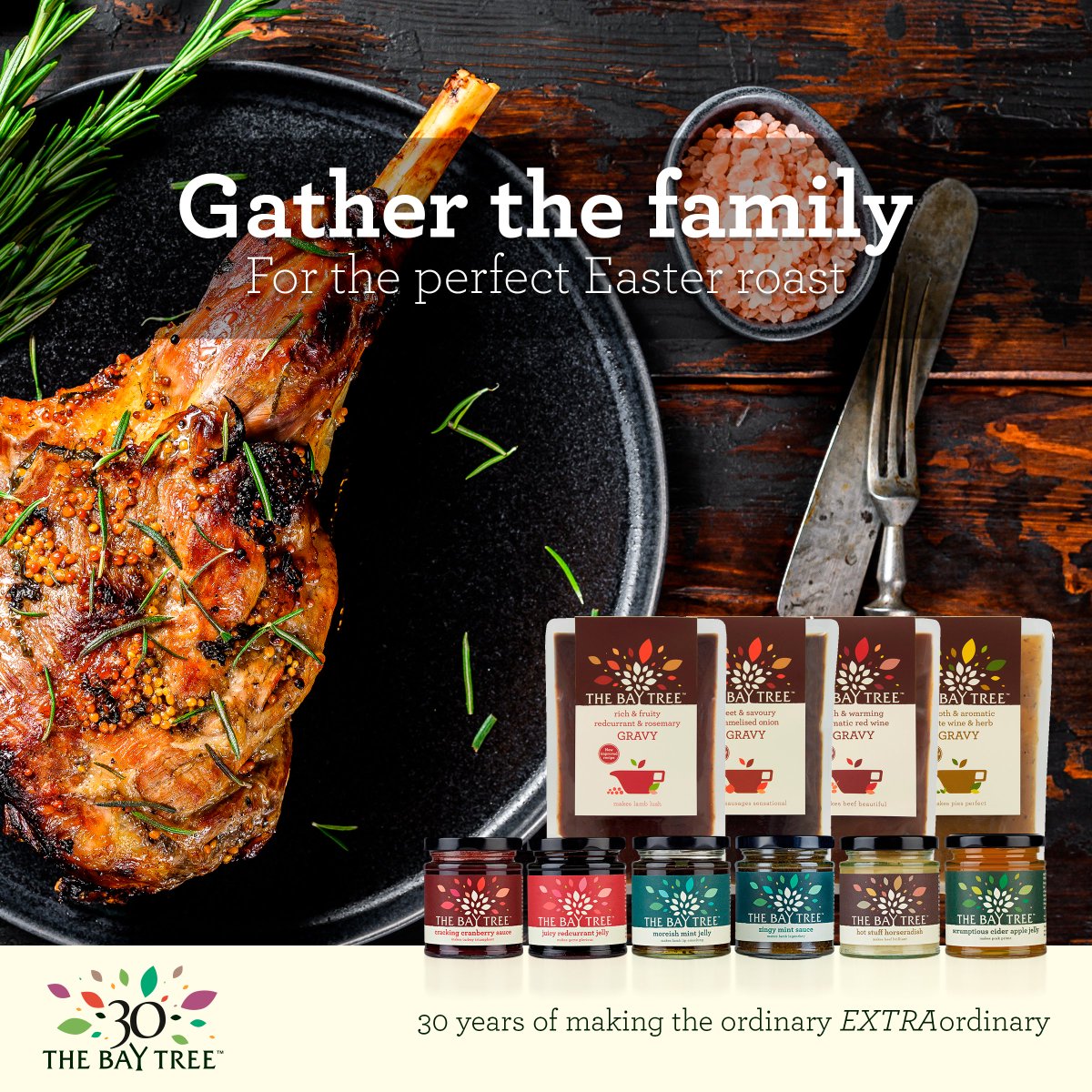 𝐏𝐎𝐔𝐑 𝐈𝐓, 𝐒𝐏𝐎𝐎𝐍 𝐈𝐓, 𝐎𝐑 𝐒𝐏𝐋𝐎𝐃𝐆𝐄 𝐈𝐓! Gravy and sauce helps you create the perfect Easter roast. thebaytree.co.uk 😋 #MakeTheOrdinaryExtraordinary #thebaytree #Easter #roast #family