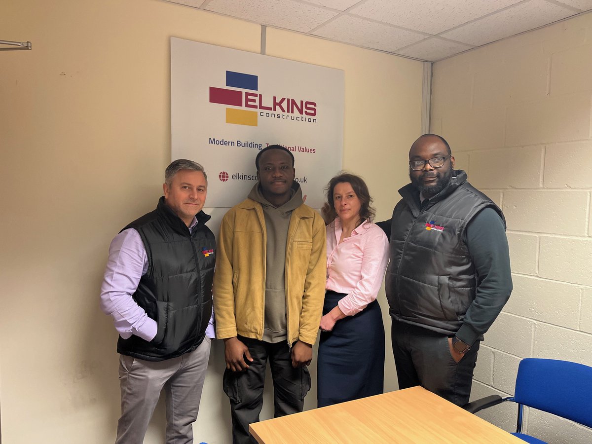 As part of our partnership with @bldngpathways & commitment to providing #socialvalue under our reactive roofing contract for @lb_southwark, we are pleased to welcome @KingstonUni student, Mohammed, for a 12-week #workplacement with our Health & Safety team. #loveconstruction