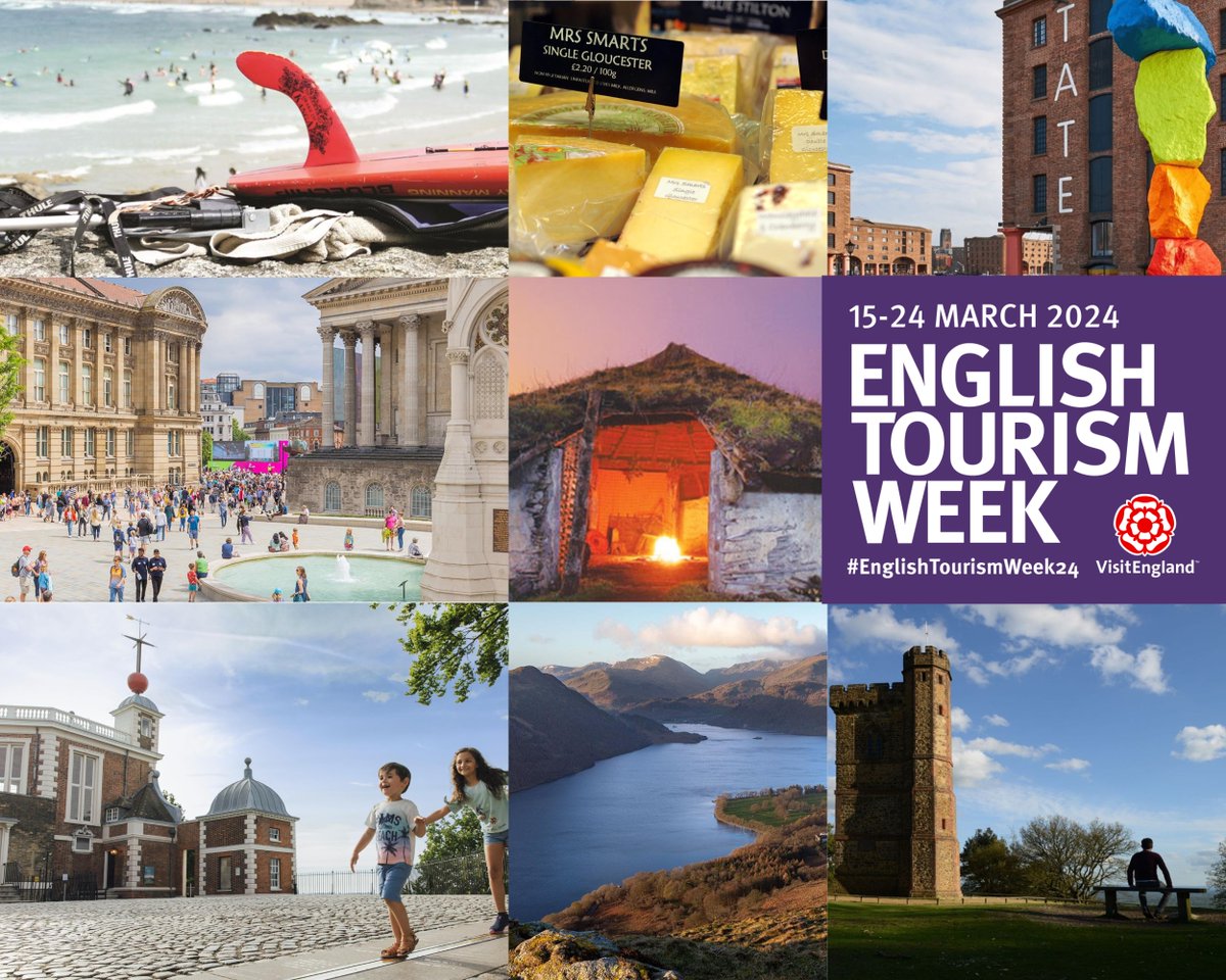 Happy English Tourism Week from all of us at Simpleview 🥳 This year's theme is 'supporting tourism, the heart of our communities'' — we're grateful to work with so many English destinations that contribute significantly to their communities! #EnglishTourismWeek24 #travel
