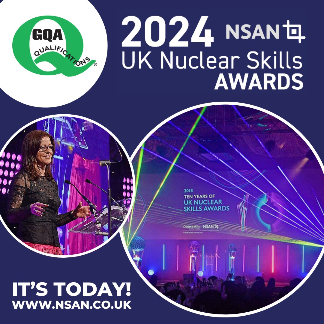 The UK #NuclearSkillsAwards is TONIGHT and we’re looking forward to being there! Organised by @NSA_Nuclear and @cogent_skills, this is a great event that highlights all the fantastic work within the nuclear sector and gives entrants the recognition that they deserve.