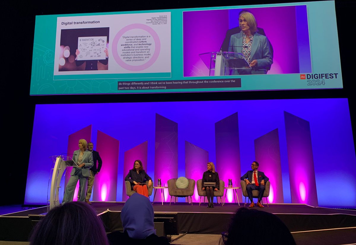 Jisc's tweet photo. Were you unable to make it to #Digifest24? It’s not too late! You can still register for on demand access and catch up on some fantastic keynotes, panel discussions, and presentations. Register now 👉 https://t.co/1zVf6gDB4r https://t.co/79JQvMY0gU