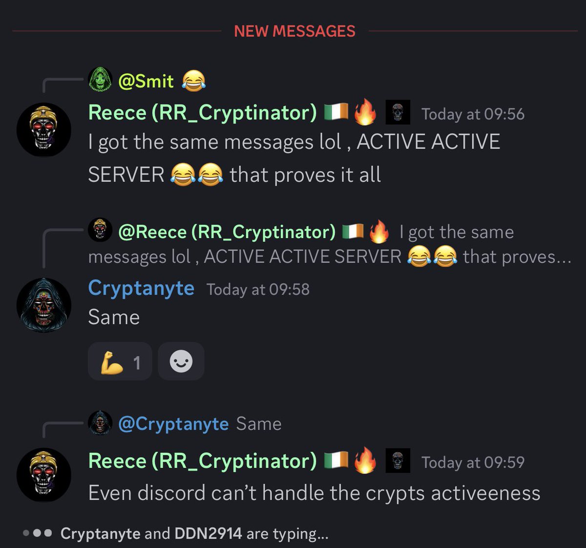 CryptOogies's tweet image. Gm 👊🗃️

Tell me the last time you read anything like this especially in this market 👇 crazy 😂🔥

#Crypt2024 #TheCrypt #BuiltDifferent