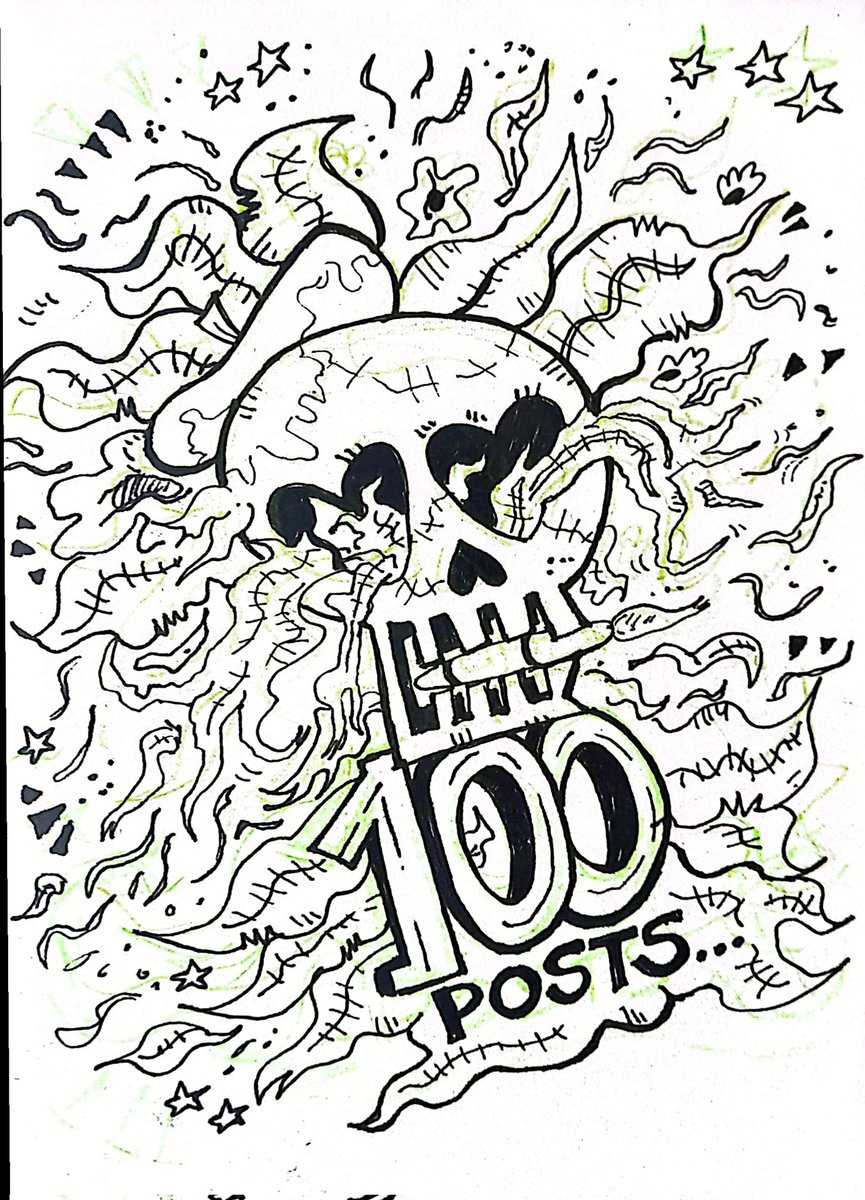 horrorgik's tweet image. Gracias a todos seguimos aquí en este nuestro post número 100. Gracias monstruitos!!!

#100post #post #horrorgik #cinedeterror #ventadeilustracionesdecinedeterror