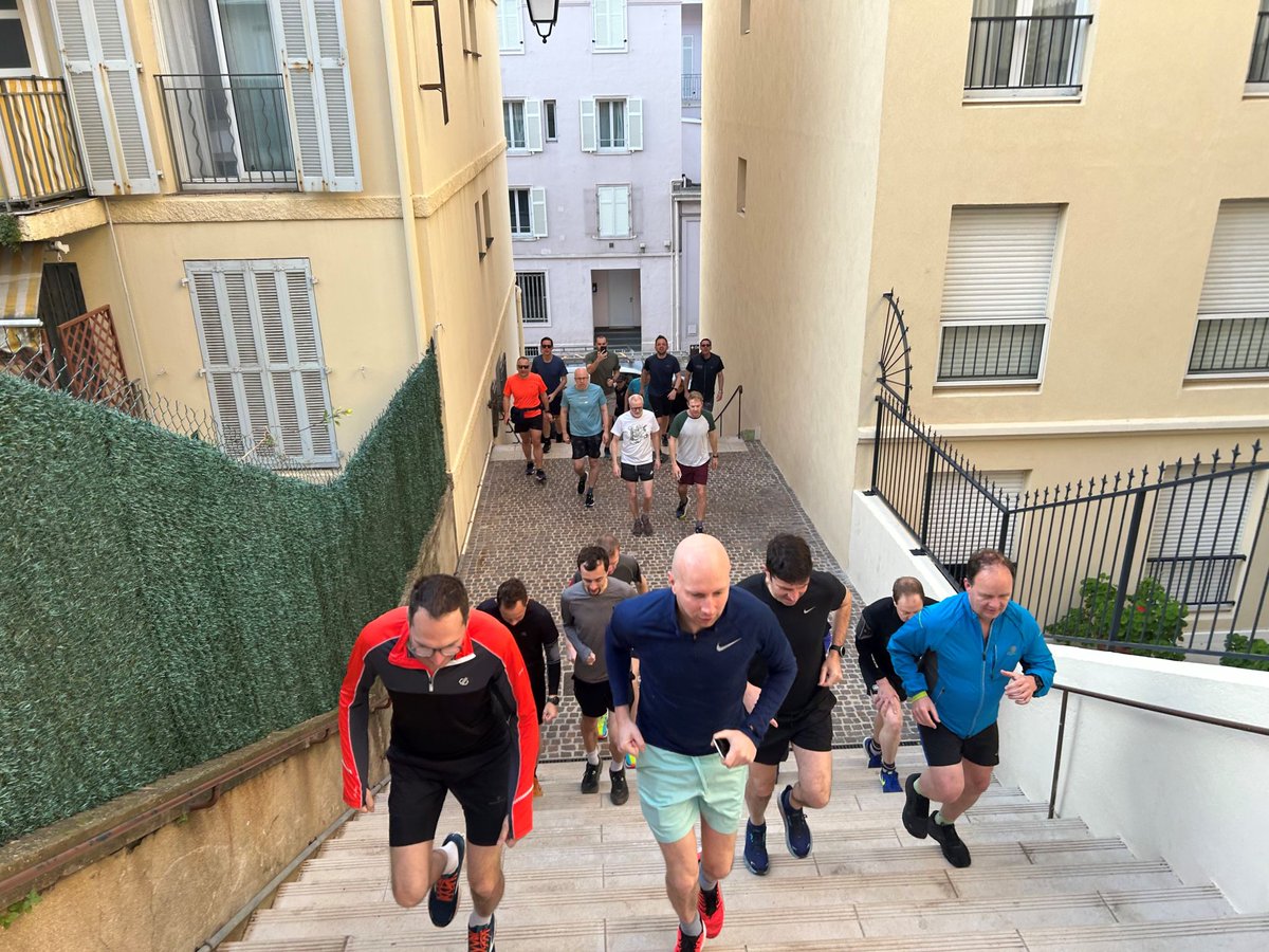 We're incredibly grateful to @PropertySports who hosted a daily morning run at @MIPIMWorld in support of #LandAid, giving an important platform to our mission to #EndYouthHomelessness. 🏃‍♀️🏃‍♂️ Thank you to everyone who took part. You're all this week’s #FridayHero’s. #MIPIM2024