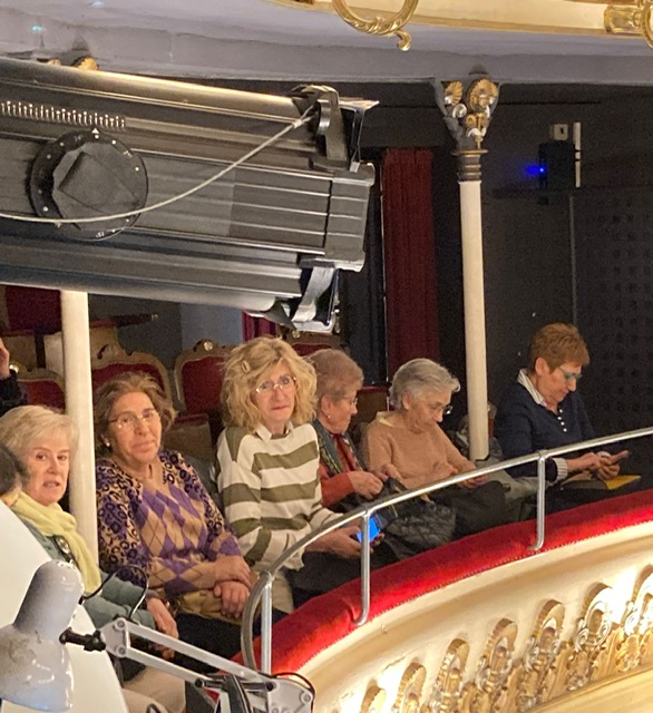 CPEPAJCosta's tweet photo. Con motivo de la celebración del día Internacional de la Mujer, el pasado 7 de marzo, las alumnas del aula de Caspe asistieron al estreno de la obra La Regenta en el Teatro Principal de Zaragoza. https://t.co/dyqge9jZjN