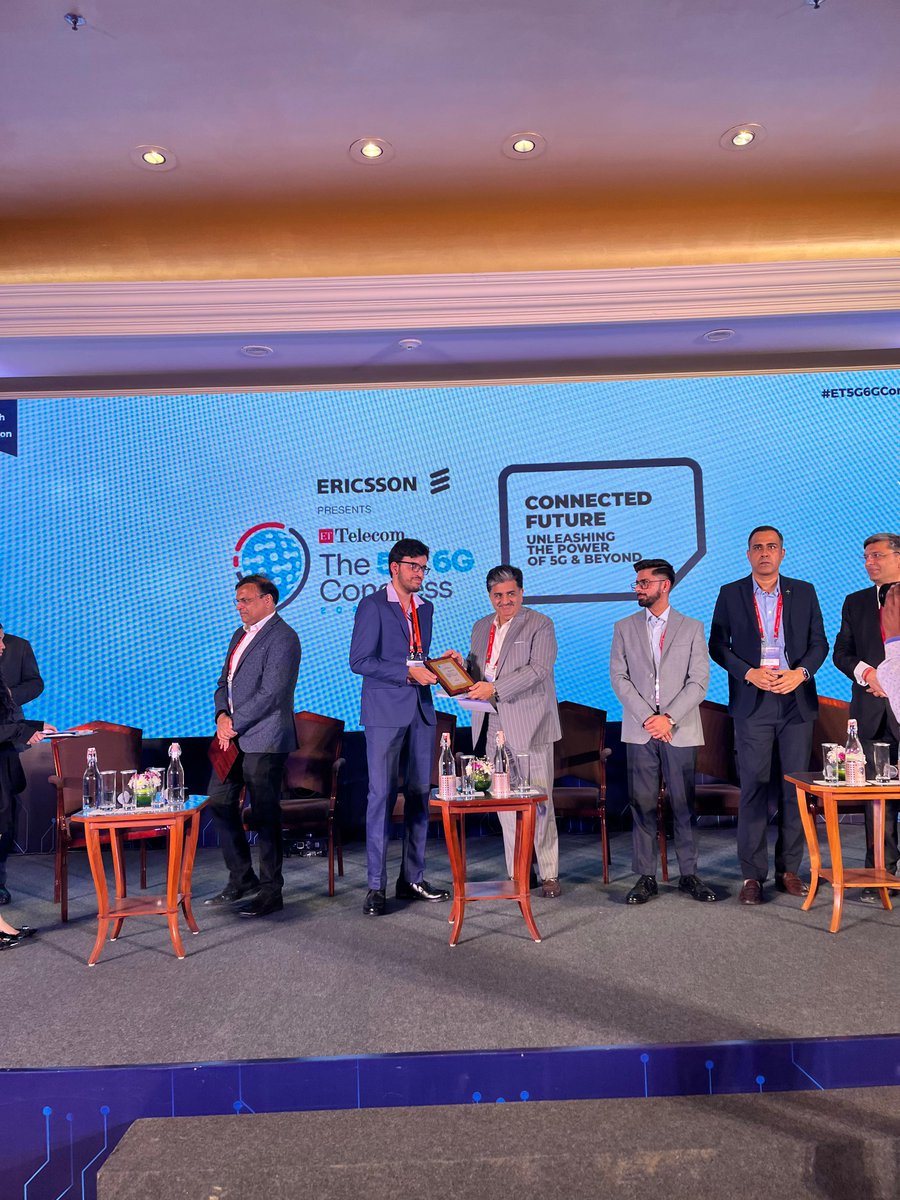 Yesterday, I had the privilege of participating in a panel discussion at @ETTelecom 's #5G, #6G Congress held at ITC Maurya, New Delhi. The session, adeptly moderated by Mr Navkender Singh, @IDC , brought together industry peers from the mobile phone manufacturing sector to