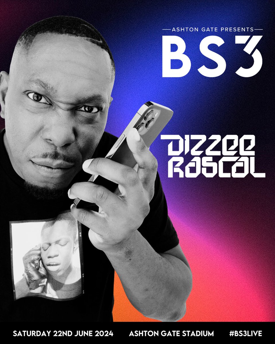 Going 𝑩𝒐𝒏𝒌𝒆𝒓𝒔 for @DizzeeRascal 🎤 The Mercury Prize, BRIT and MOBO award-winning grime pioneer will bring his hit-filled back catalogue to the BS3 festival! Get your #BS3Live tickets at bs3live.com