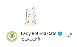 ERCCnft's tweet photo. Hmm? What are you doing there, meow? 🐈💛 https://t.co/kpV5mZy8o3