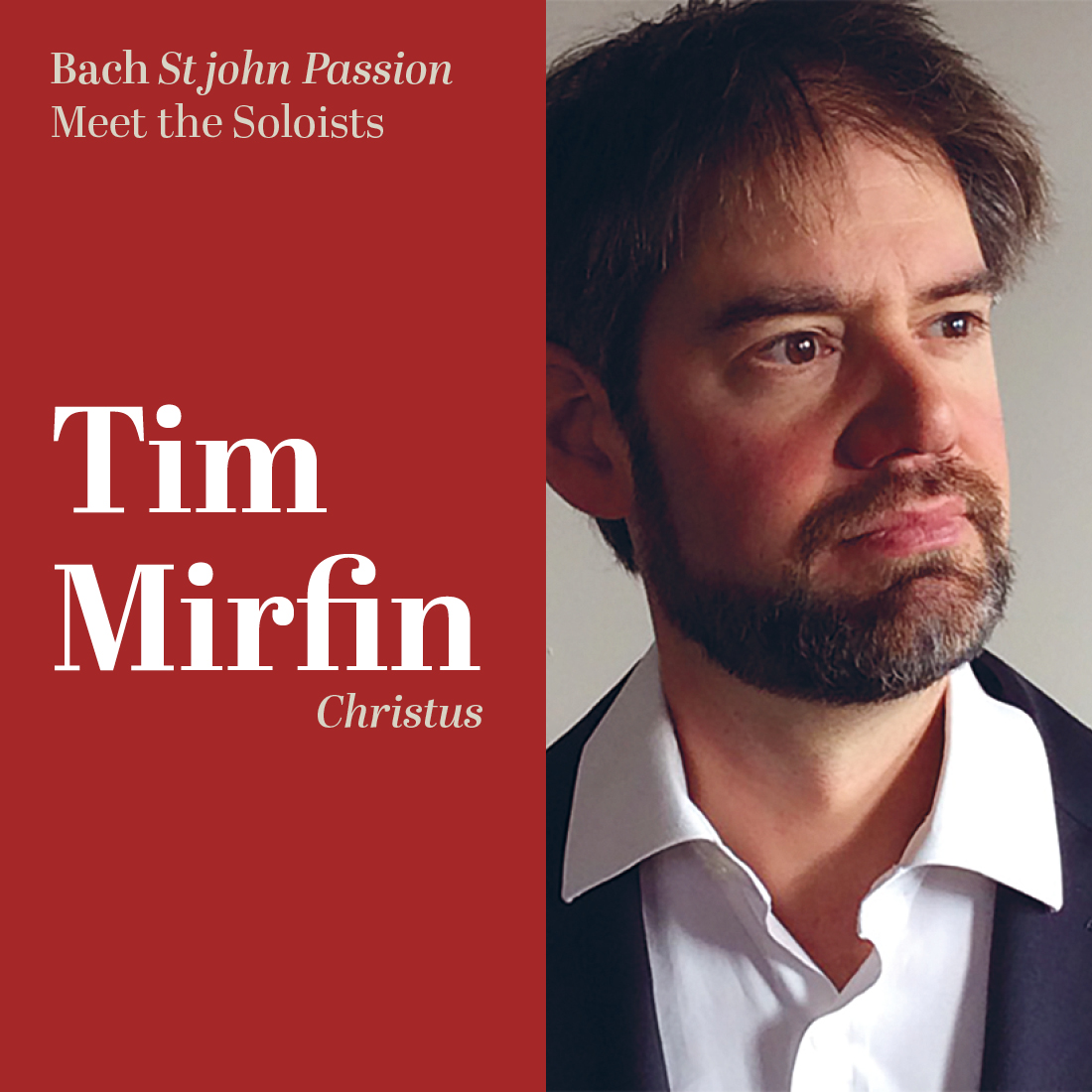 Tim Mirfin will be performing the role of Christus in our upcoming performance of Bach’s St John Passion. Tim has performed major opera roles and has a wide and varied concert repertoire. Find out more at bit.ly/stjohn-passion #ExeterCathedral @ECSPrepSchool