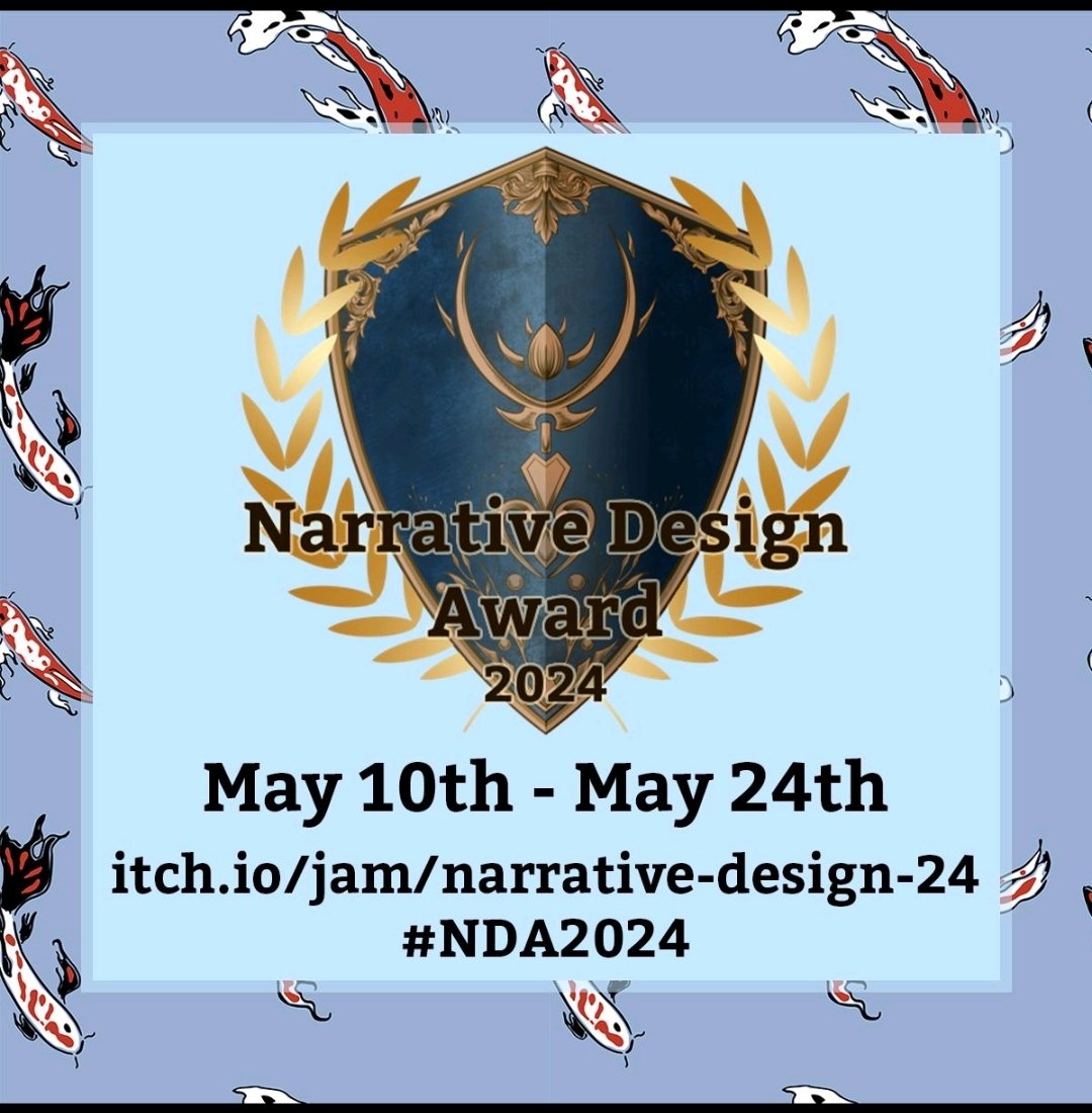 #ttrpg makers and creators are all welcome to check out the Narrative Design Awards Game Jam.
Last year we had two ttrpg winners, so throw your hat in the ring and have a go!

Link in the comments below for the sake of the digital eyes not burying me 😅