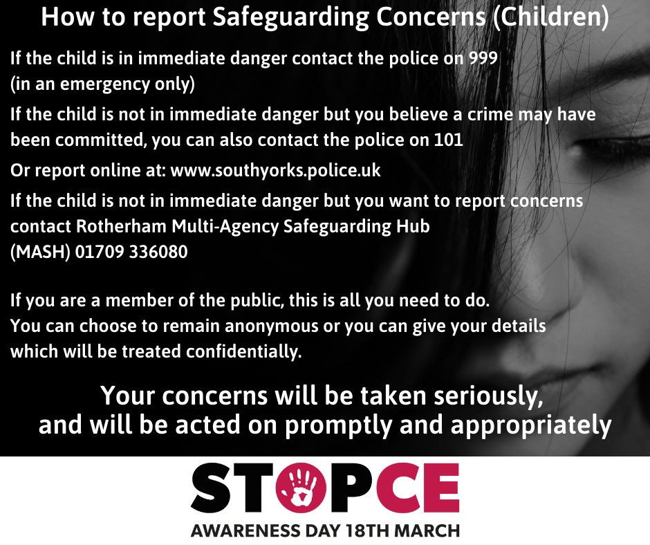 It can be a number of years before a young person discloses sexual abuse.Everyone can help improve the chances of a young person being heard. 

You can find out more about the signs you might see and how to report them at
youtube.com/watch?v=SI8iYn…