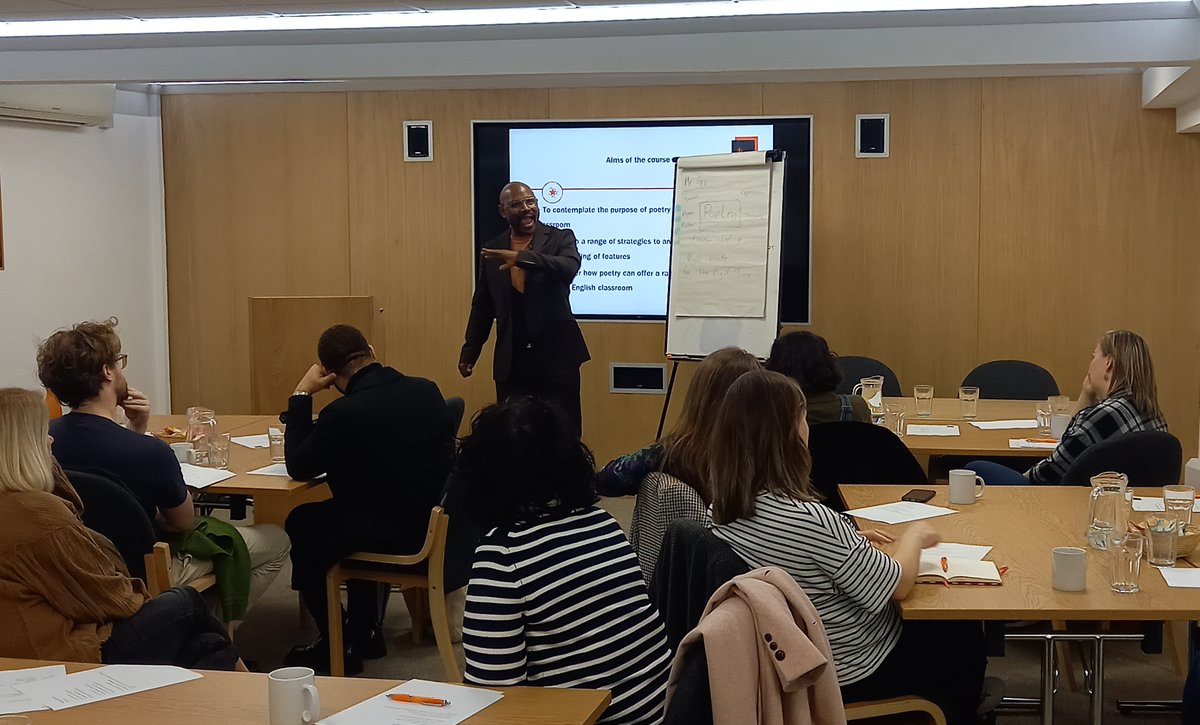 Today is our English CPD Day 'Contemporary Poetry: The Rhyme and The Reason' We are joined by @mrgeepoet for a day of sharing best practice for engagement and understanding of the conceptual ideas within poetry.