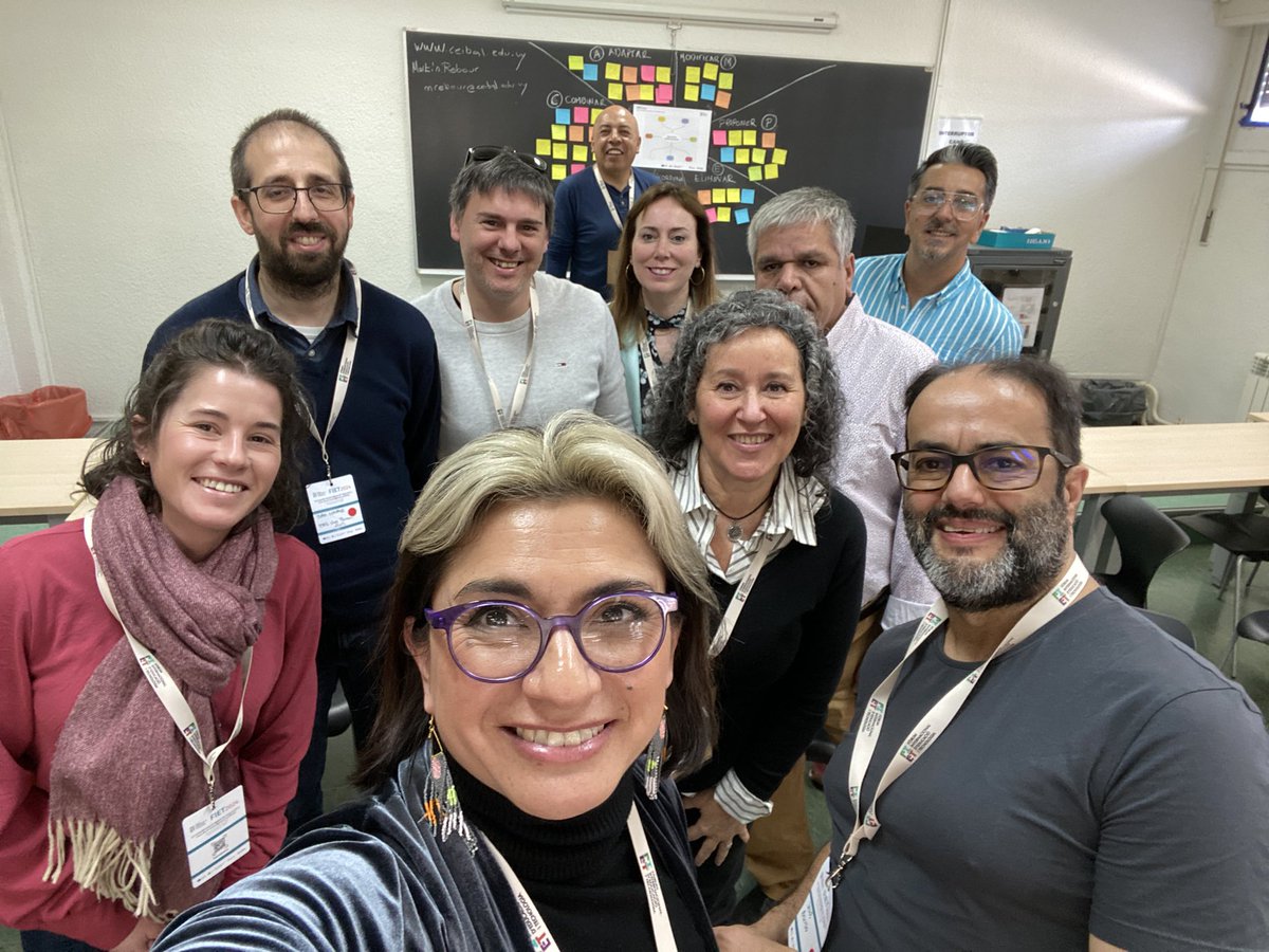 #Línea2 eje1. un equipo fabuloso trabajando en el #FIET24 Gracias por esta oportunidad de aprender