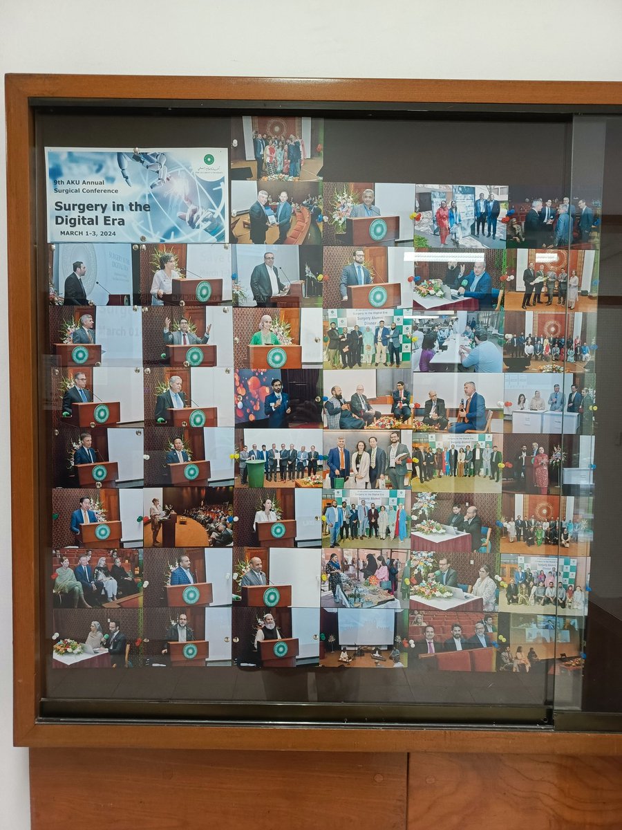 📸 Dive into the highlights of our remarkable 9th AKU Annual Surgical Conference, March 1st-3rd, 2024! 🎉 Our notice board showcases the unforgettable moments from this successful event. Gratitude to all who made it possible! #AKU #SurgicalConference #Success #9AASC 🌟👏