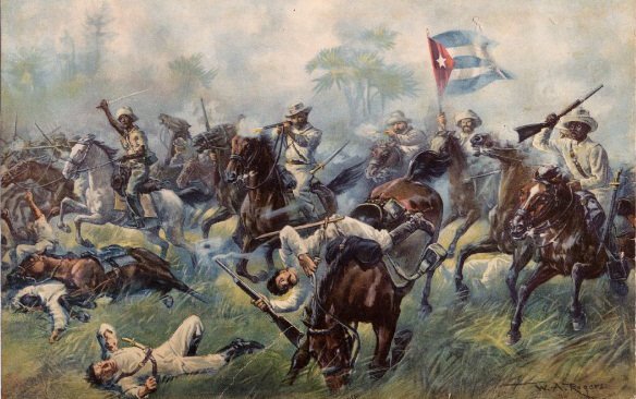 Hace hoy 150 años iniciaba la batalla de Las Guásimas, 5 días de intensos combates donde brilló el genio de Gómez, secundado por Antonio Maceo y otros jefes destacados. Fue una rotunda victoria mambisa ante fuerzas muy superiores. #CubaViveEnSuHistoria