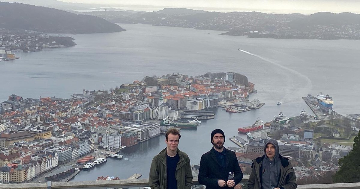 bergen!! It’s great to be back :)) we play tonight @Bergenjazzforum !! see you there! 💛💛