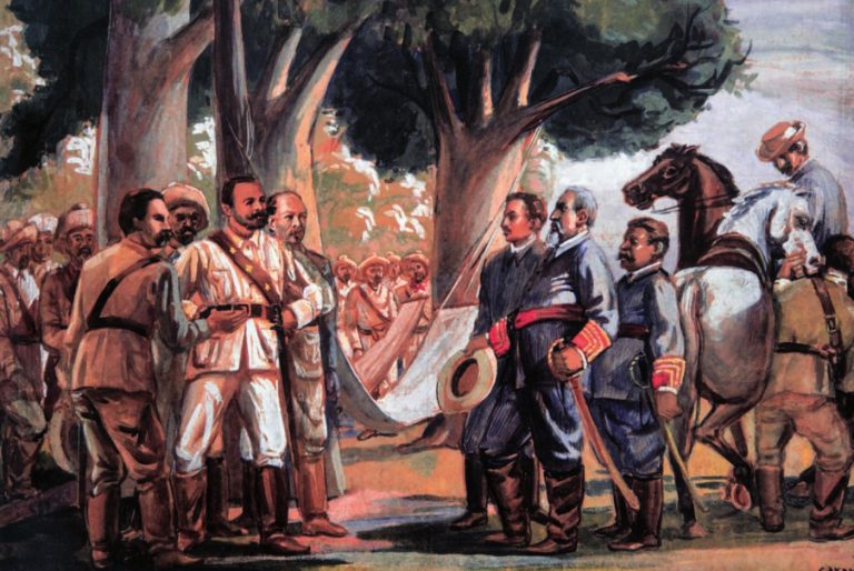 Baraguá constituyó la reafirmación expresa del amor a la independencia y a la justicia social, negados a dejar caer la espada.
Con su actitud Maceo y sus seguidores, a la vez que salvaron su honor de combatientes, enaltecieron el de Cuba. #CubaViveEnSuHistoria