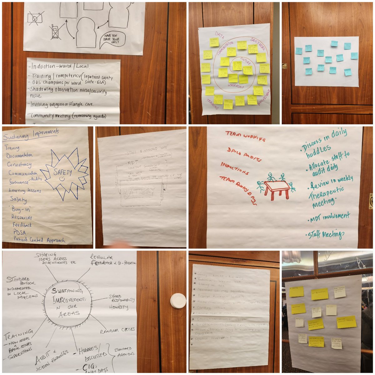 Meaningful reflections from the 52 @NHS_ELFT inpatient mental health wards about what it takes to sustain improvement after 1.5 years of #QualityImprovement work to improve therapeutic engagement & observations. @SashaJs1980 @LorraineSunduza @EdwinCCN @ELFT_QI @DrAmarShah