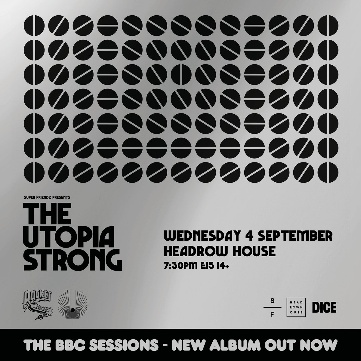 NEW SHOW Psych-trio and cult-favourites @strongutopia are coming to Headrow House for their first ever Leeds show! On sale now via @dicefm 🎟 buff.ly/49PR0p3