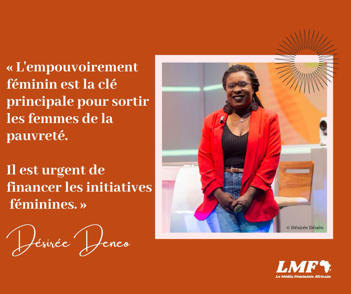 Notre #CitationFéministe de cette semaine vient de @desiree_deneo, Secrétaire général de @LaLigue225 ivoirienne des droits des femmes.

❤️ ou 🔁 si vous êtes d'accord qu'il est important de financer les initiatives féminines!

#InvestInWomen #InvestirDansLesFemmes