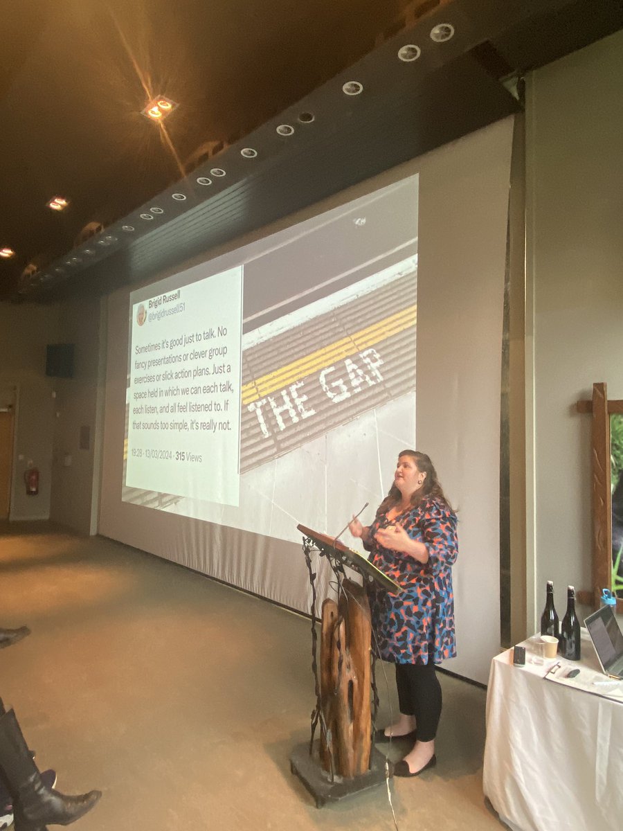 The importance of noticing and a gift of human connection. Thank you <a href="/AlyMcKechnie/">Alyson Vale</a> ! 👏👏#ENRICH2024  #carehome #research