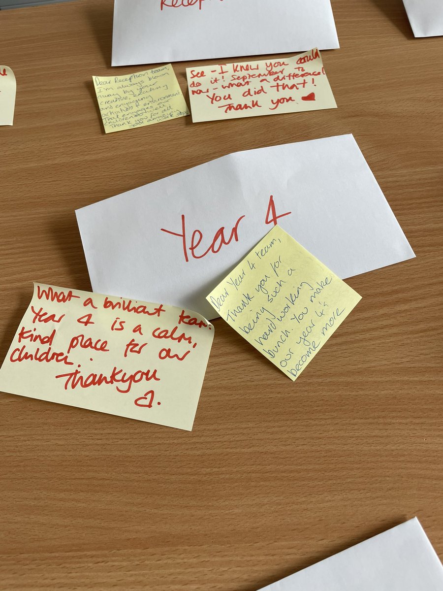 Piles and piles of positive praise from our parents, pupils and leaders for all the staff at Perry Court! #thankyou #youvegotmail