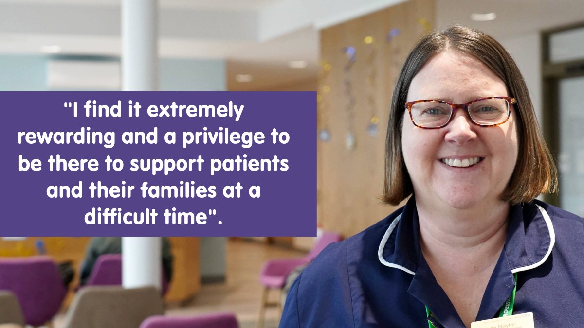 Today is #NationalCancerCNSDay. We asked a few Cancer Nurse Specialists what they love about their job. This is Amanda, she is a Macmillan Head & Neck CNS and has worked at #MKUH for 8 years.