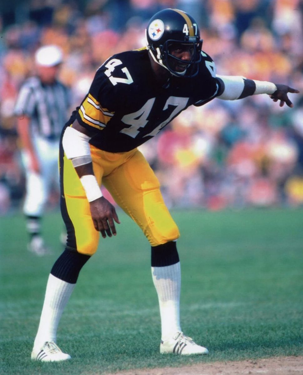 OTD 1984 THE GOAT retired from professional football. DPOY, 4X Super Bowl Champ, perennial Pro Bowler, rule maker. Wide Receivers had nightmares about this guy!!!! There will never be another Mel Blount!!!!