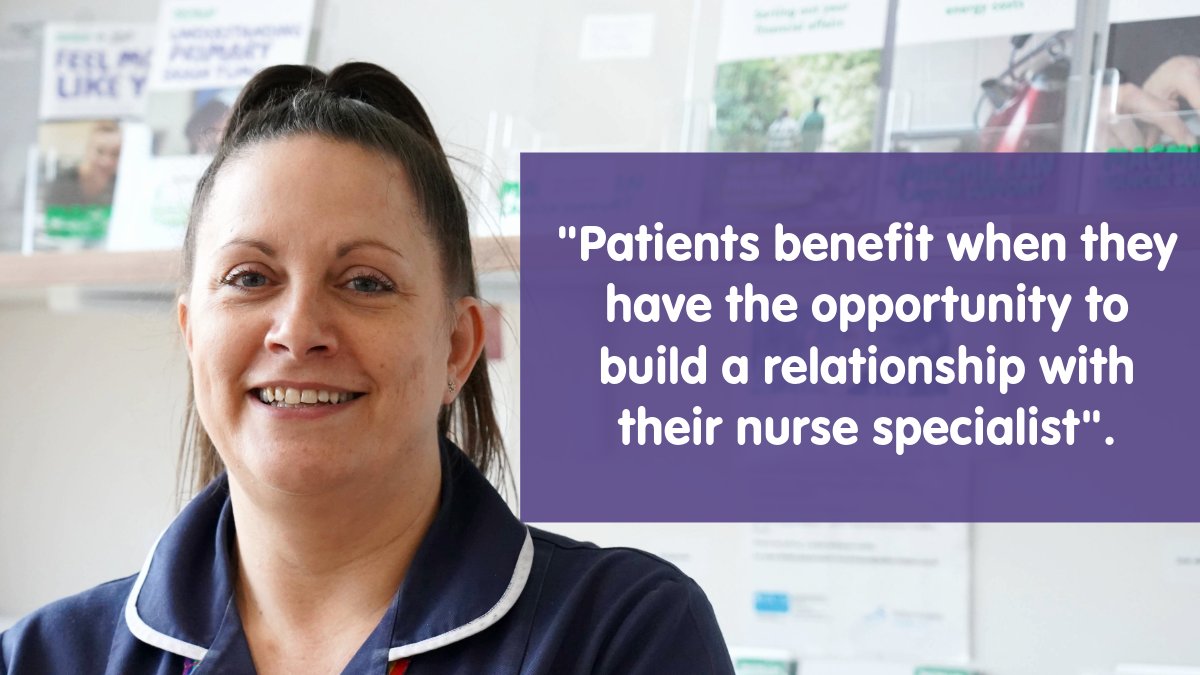 MKHospital's tweet image. Today is #NationalCancerCNSDay. We asked a few Cancer Nurse Specialists advice if you would like to become a CNS.

This is Suzanne, she is a Haematology CNS. She says to ensure that you become a CNS in an area that you have an overall interest in.