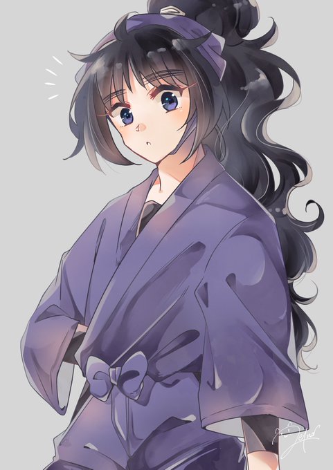 伊作「#nin_draw 「善法寺伊作」+10min 」|上ノ段有稀🎈のイラスト