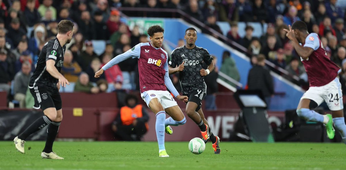 Great experience in Europe under the lights, big win and through to the quarters 🔥#AVFC