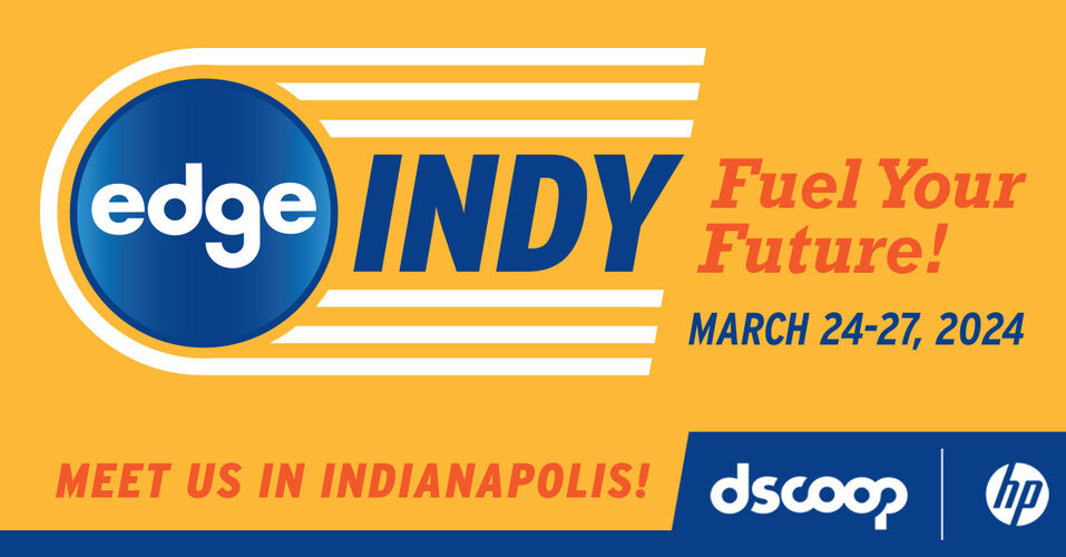 Edge by @myDscoop and HP is coming to Indianapolis.🏁 Meet the Hunkeler representative for the US @standard_finish at Dscoop Edge Indianapolis, March 24 - 27, 2024, to learn more about the Hunkeler Solutions for Digital Web and Sheet Finishing. #EdgeIndy #Dscoop #hp #hunkeler