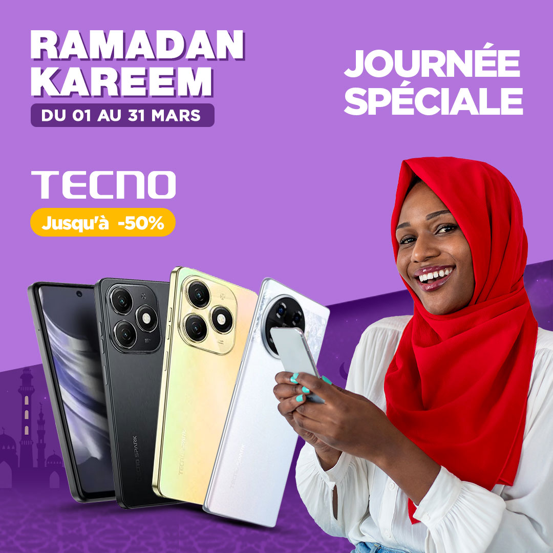 JumiaSN's tweet photo. C'est la journée spéciale #Tecno sur #Jumia ! 🌟 Plongez dans l'univers de la technologie avec des offres exclusives sur une large gamme de produits Tecno.
Rdv sur https://t.co/NtkzOtvUdu
#TecnoSurJumia #Innovation #OffresExceptionnelles" https://t.co/9jyFE8N4Oh