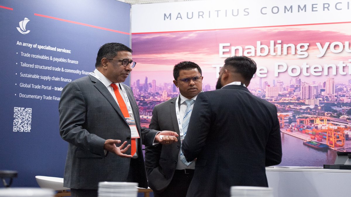 At the Global Trade Review (GTR) conference in Cape Town, Sanjeev Hazareesing, Head of Global Transaction Banking at MCB, shared some insights into the strategies aimed at tackling the macroeconomic challenges prevailing in African trade➡️on.mcb.mu/0te