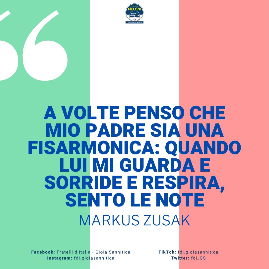 fdi_GS's tweet photo. Esempio, guida e ispirazione. Con Amore, saggezza e dedizione

Auguri a tutti i papà ❤️ https://t.co/1hOeU8O0j7