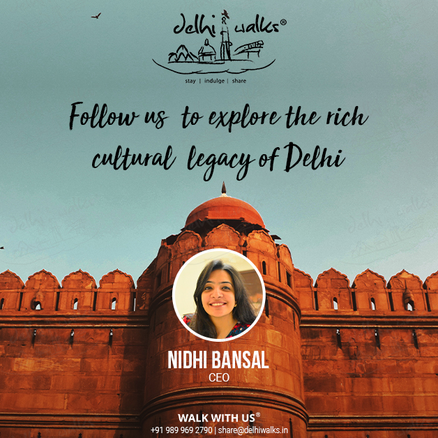 Step into the rich tapestry of Delhi's history with Delhi Walks, a premium heritage tour brand guided by the visionary leadership of our female CEO, Nidhi Bansal. #DelhiWalks #HeritageTours #ExploreDelhi #delhidarshan #culture #history #trending