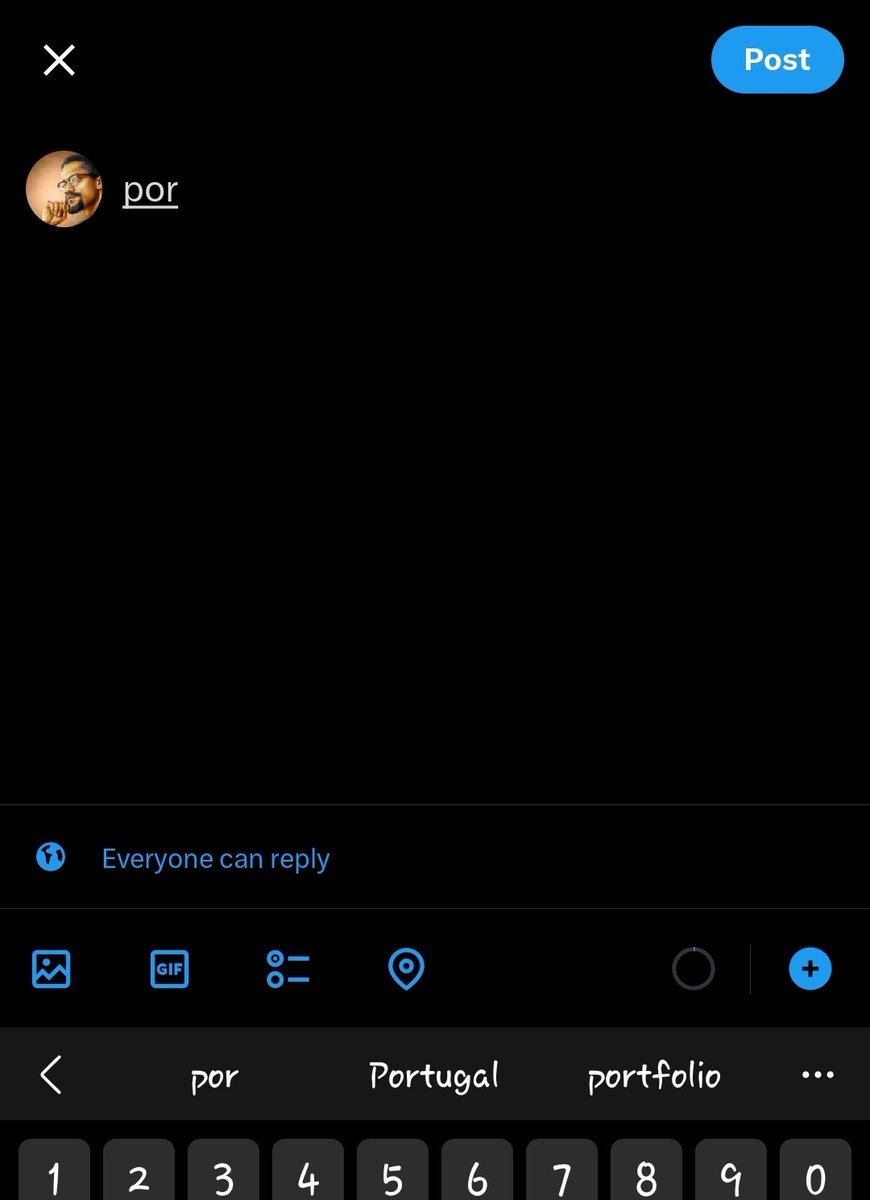 No cheating, type "por" and screenshot your keyboard suggestions 😂💀