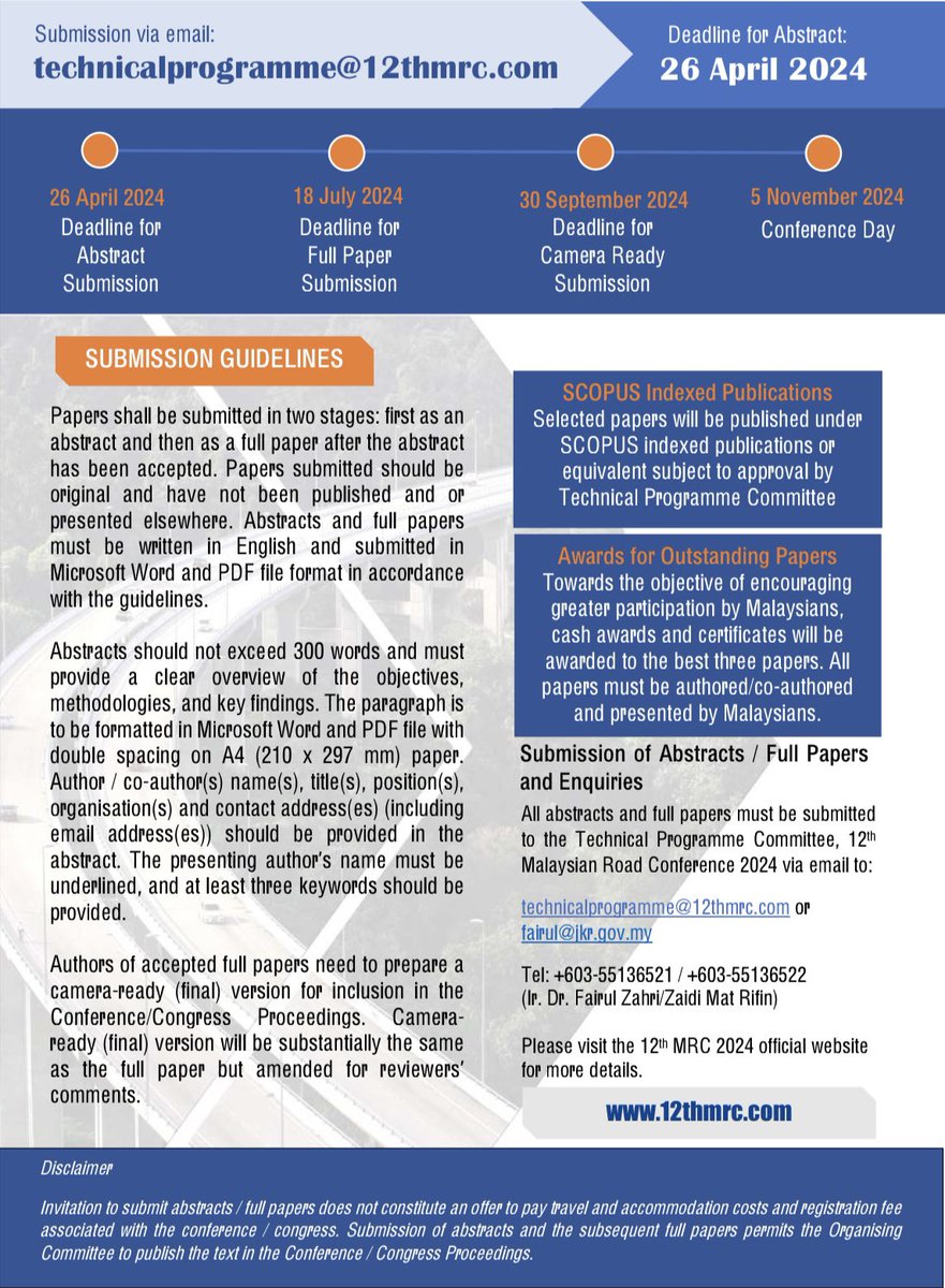 Malaysian Road Conference tweet media