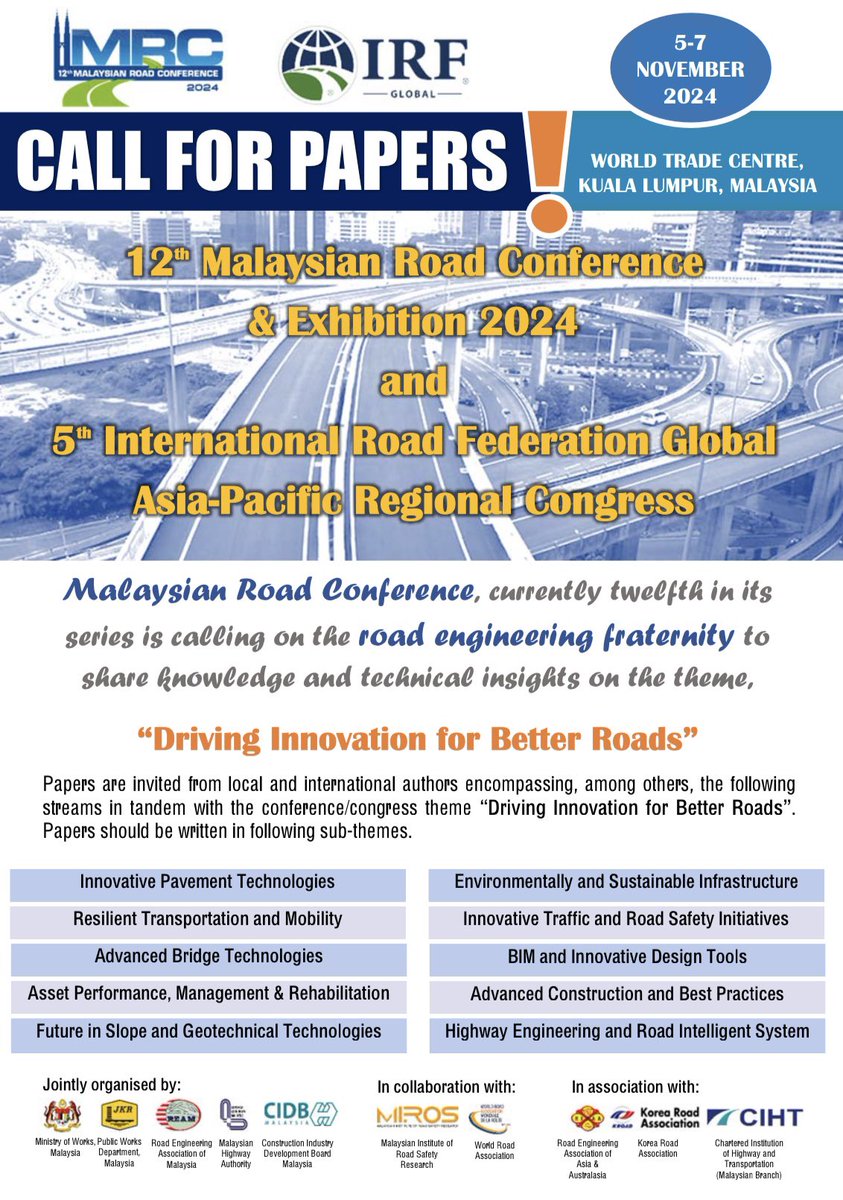 Malaysian Road Conference tweet media