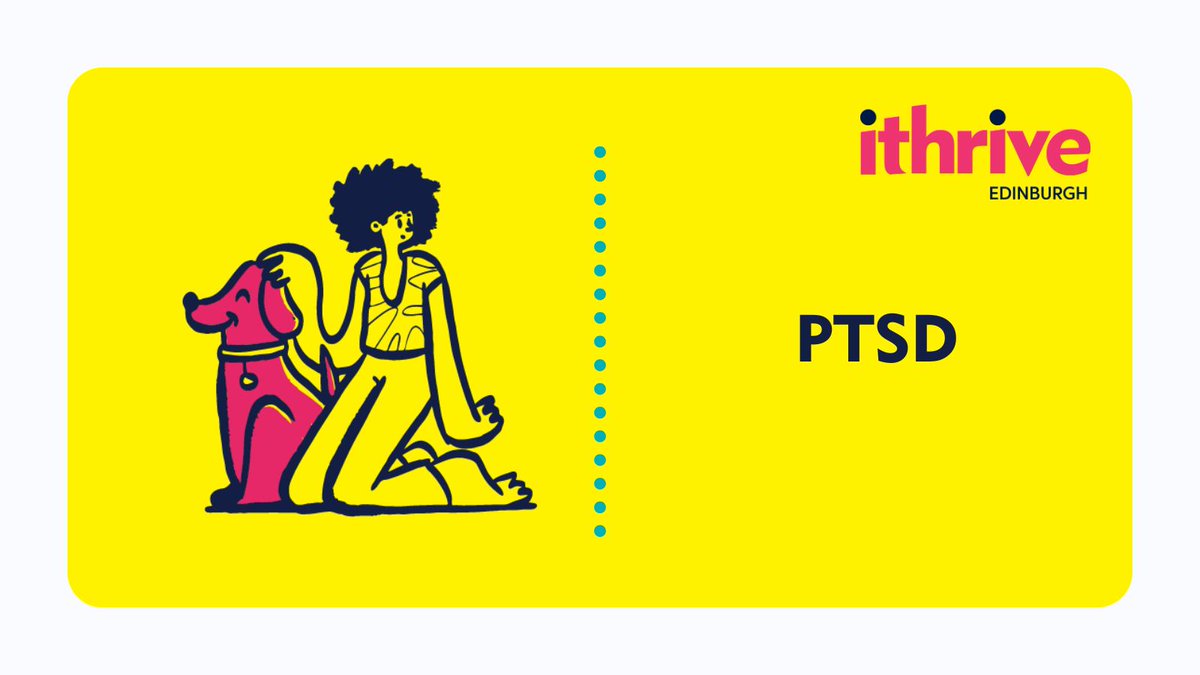 On iThrive, you can find factsheets, tips and information, worksheets, video and podcasts and services available in Edinburgh which can help you better understand PTSD and find ways to manage these difficult situations. 🔗ithriveedinburgh.org.uk/self-help/self…