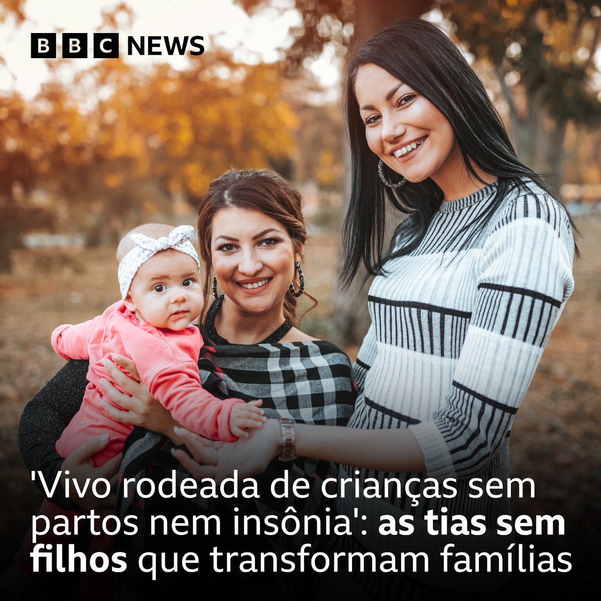 bbcbrasil's tweet photo. Cada vez mais mulheres sem filhos estão abraçando ativamente o papel de tia — e os especialistas dizem que é hora de reconhecer o papel benéfico que elas exercem nas famílias: https://t.co/Vq6Yfhzfgz

#ArquivoBBC https://t.co/GxJyYuKC46