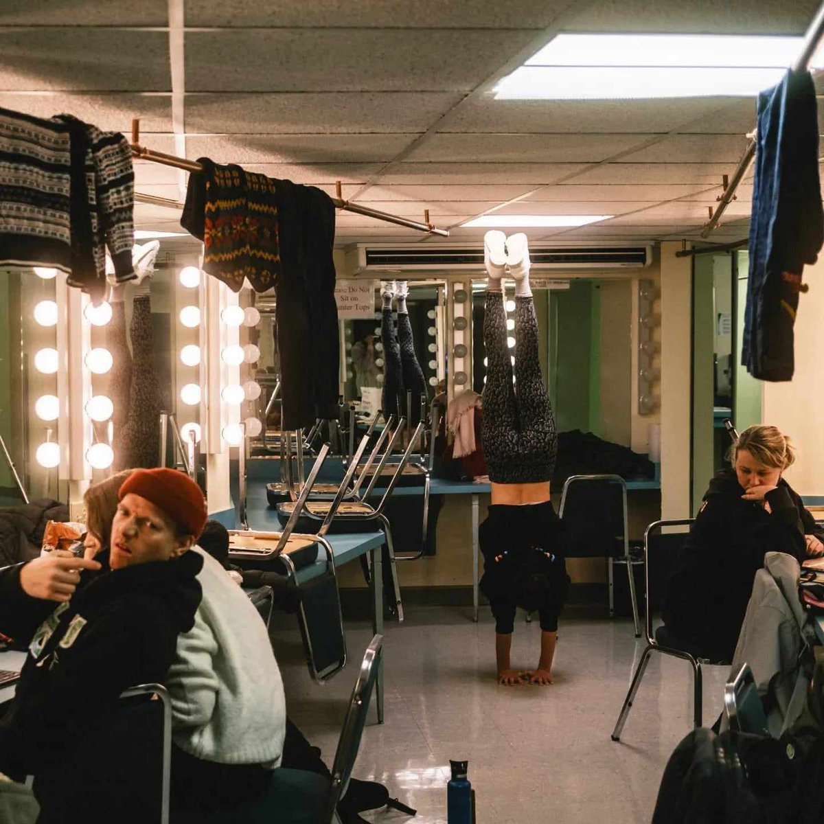 Week 5 of The Boy Who Cried Wolf tour 🐺 
One show at Darke County Center for the Arts in Greenville, Ohio, two days in Chicago, and then eight shows at Wharton Center, East Lansing, Michigan...15 states visited so far!  😊✨
