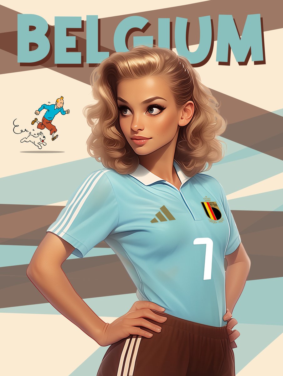 Altough the idea was original, I am not fully convinced by the result of the new Away kit of the @BelRedDevils but we'll see that on the pitch, right ?

#BelgianRedDevils #BEL #Tintin #newkit #NewJersey #euro2024 #soccer #KDB #lukaku #doku