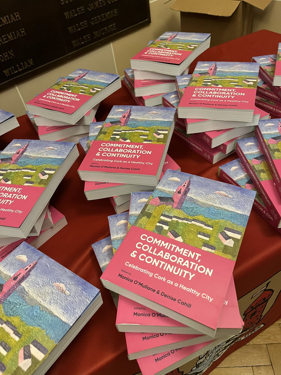 Huge congratulations to <a href="/DeniseCahill22/">Denise Cahill</a> <a href="/MonicaOMullane/">Monica O’Mullane</a> <a href="/CorkHealthyCity/">Cork Healthy Cities</a> on the publication of their book so proud of all you do