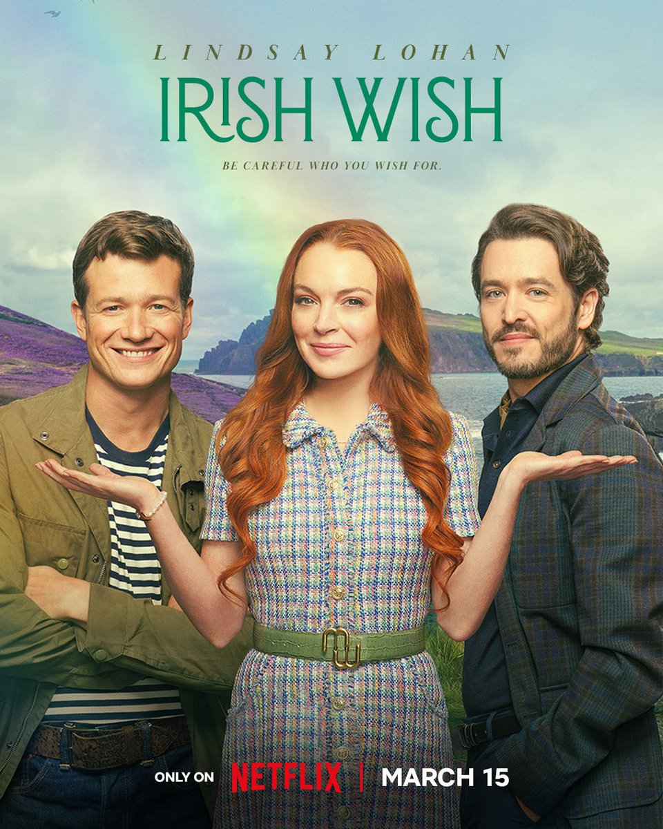 Streaming now on @NetflixUK @netflix @lindsaylohan @CarolynMCasting @vlavla Happy St Patricks Day