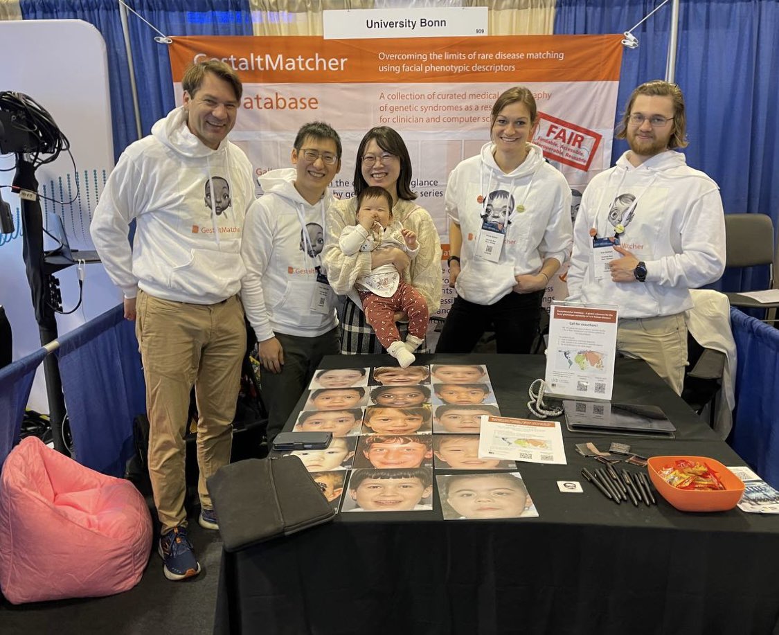 GestaltMatcher's tweet photo. Greetings from #ACMG2024! We are looking forward to providing everyone with #GestaltMatcher analysis in advance! See you at #ESHG2024! https://t.co/1Mn5HtytKH