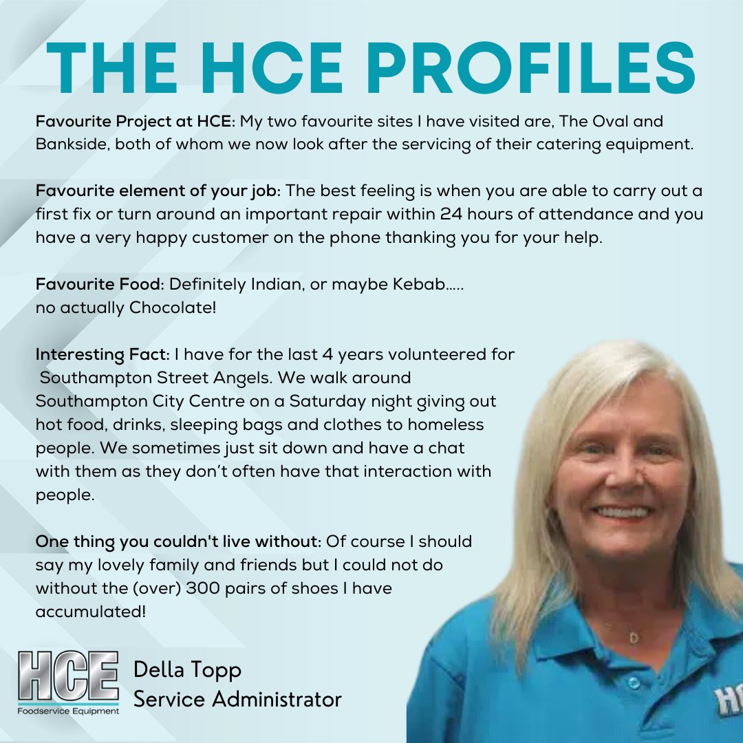 This month we are speaking to the one and only Della! From helping with the Southampton Street Angels to the 300 + pairs of shoes, she is one of a kind!