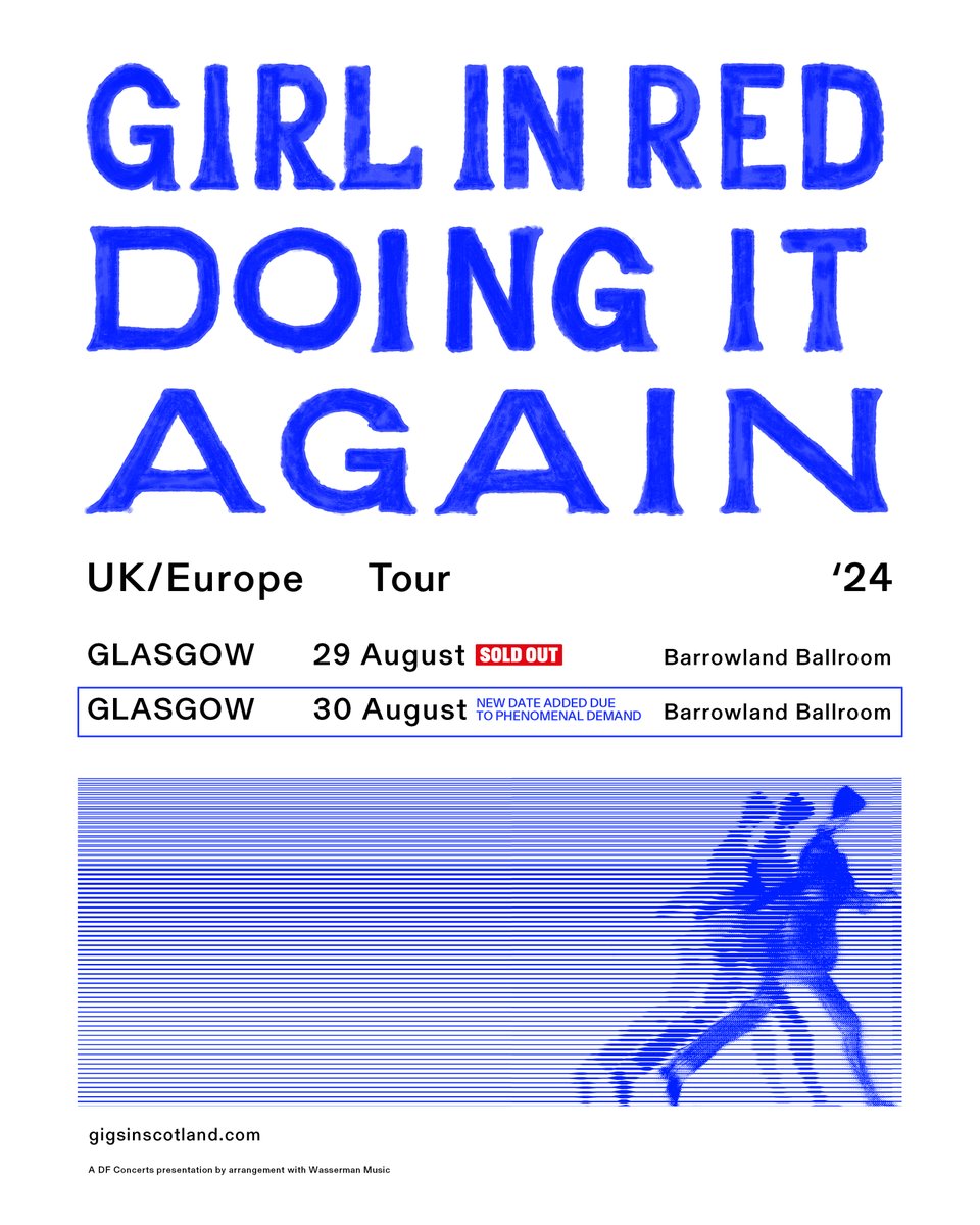 EXTRA DATE ADDED » A new @_girlinred_ date at @TheBarrowlands has been added on 30th August due to phenomenal demand 🔥 Tickets on sale NOW! MORE INFO ⇾ gigss.co/girl-in-red